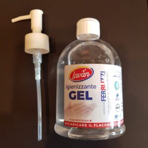 Gel Lavan Antisettico Disinfettante battericida per Mani