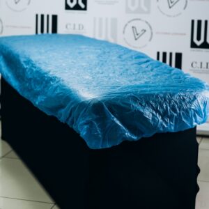 Coprilettino colorato di qualità blu / nero