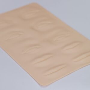 Pelle sintetica modellata labbra occhi di grandi dimensioni