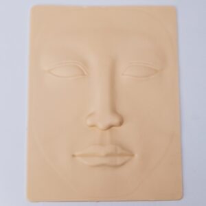 Pelle sintetica modellata viso completo labbra/occhi/sopracciglia