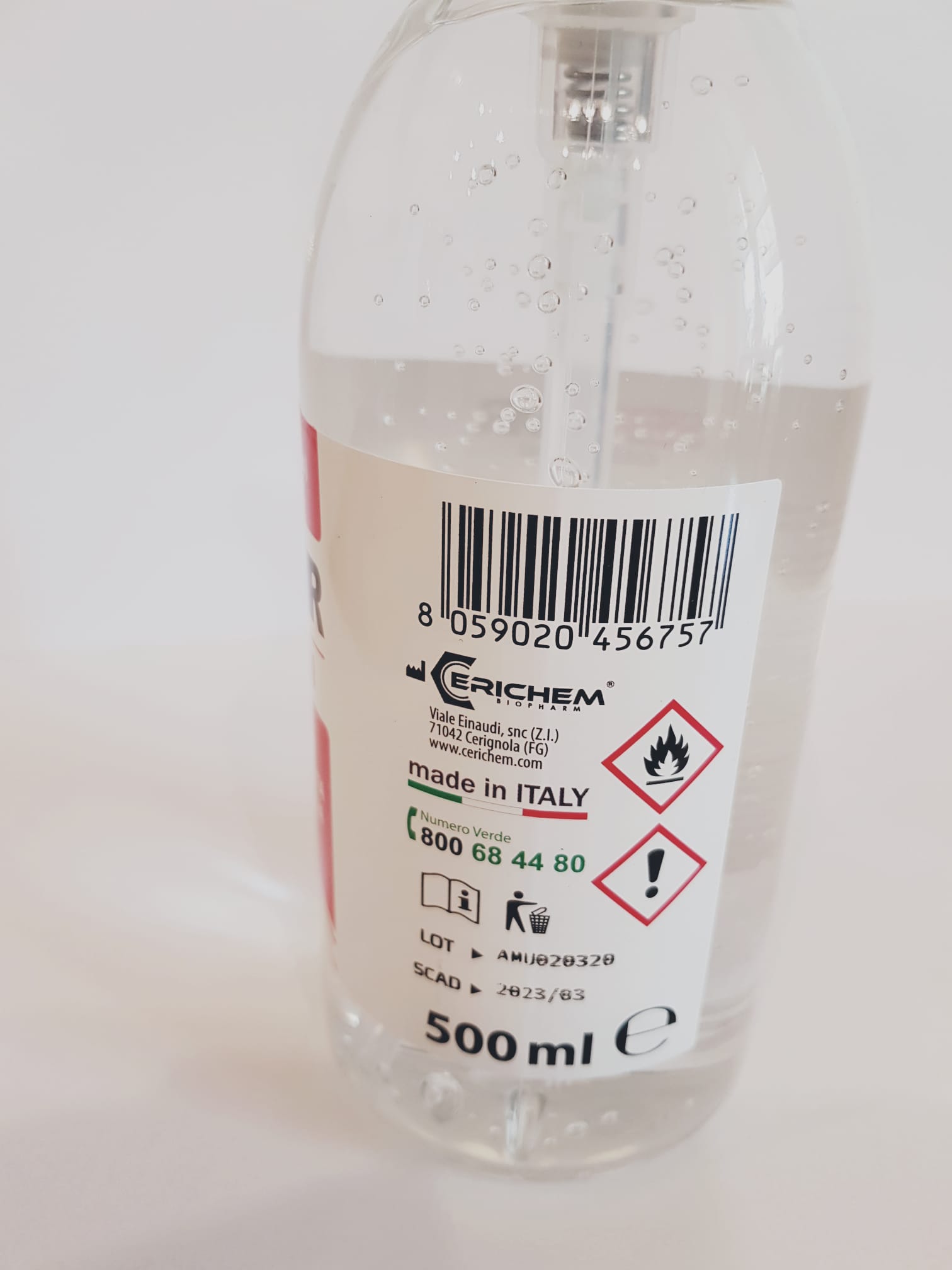 Gel Septavir Antisettico Disinfettante per Mani - immagine 2