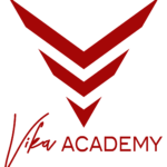 LOGO VIKA ACADEMY RED ridotto