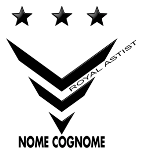 logo Vika ROYAL ARTIST BLACK