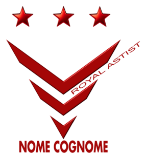 logo Vika ROYAL ARTIST RED