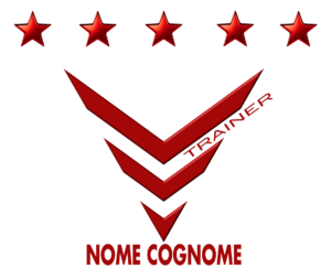 logo Vika TRAINER RED