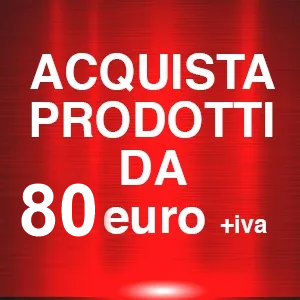Acquista prodotti da <br/>80€