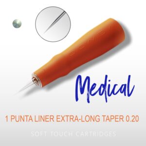 MEDICAL AGHI 1 PUNTA LINER EXTRA-LONG TAPER 0.20