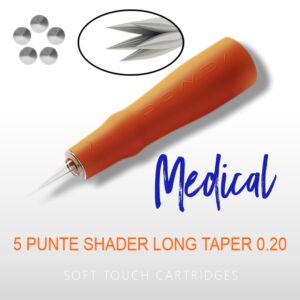 MEDICAL AGHI 5 PUNTE SHADER LONG TAPER 0.20